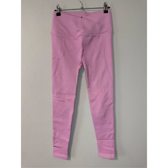 Spiritual Gangster Wrap front seamless stretch legging in candy pink XS - Picture 5 of 10